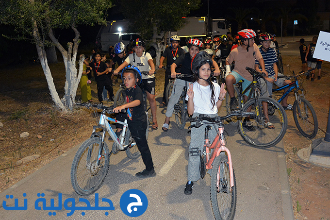 فعاليات ليلية باحضان الطبيعة في وادي قانا في جلجولية